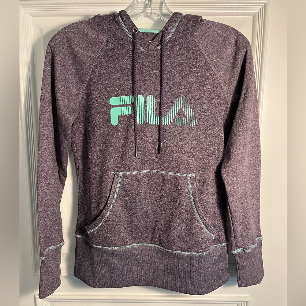 Fila - Hoodie - Heather Purple - Size XS - EUC